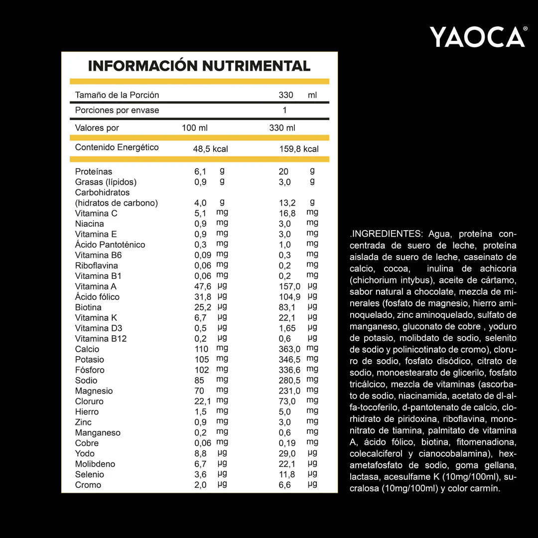 YAOCA RTD 1 PZA 330ML