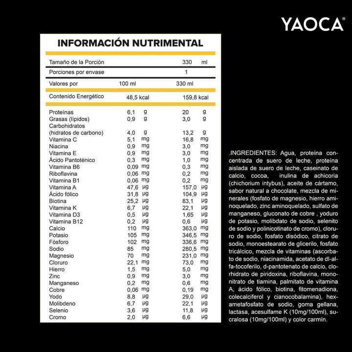 YAOCA RTD 1 PZA 330ML