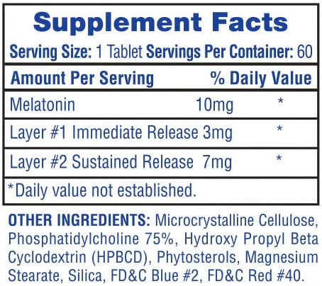 Hi-Tech Melatonin 60 tabs