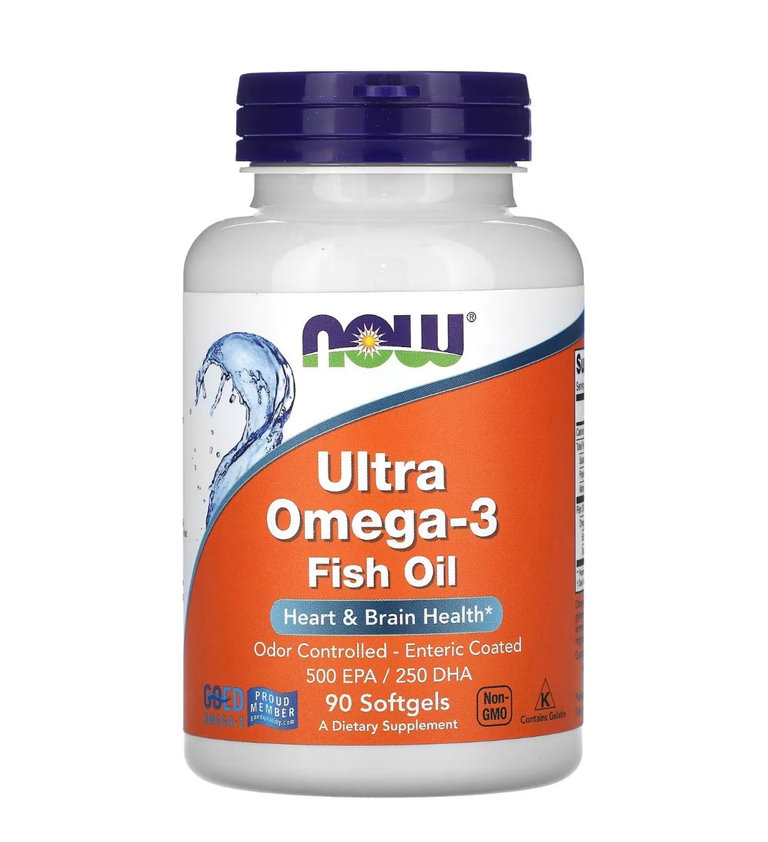Ultra Omega-3 Fish Oil 90 Softgels