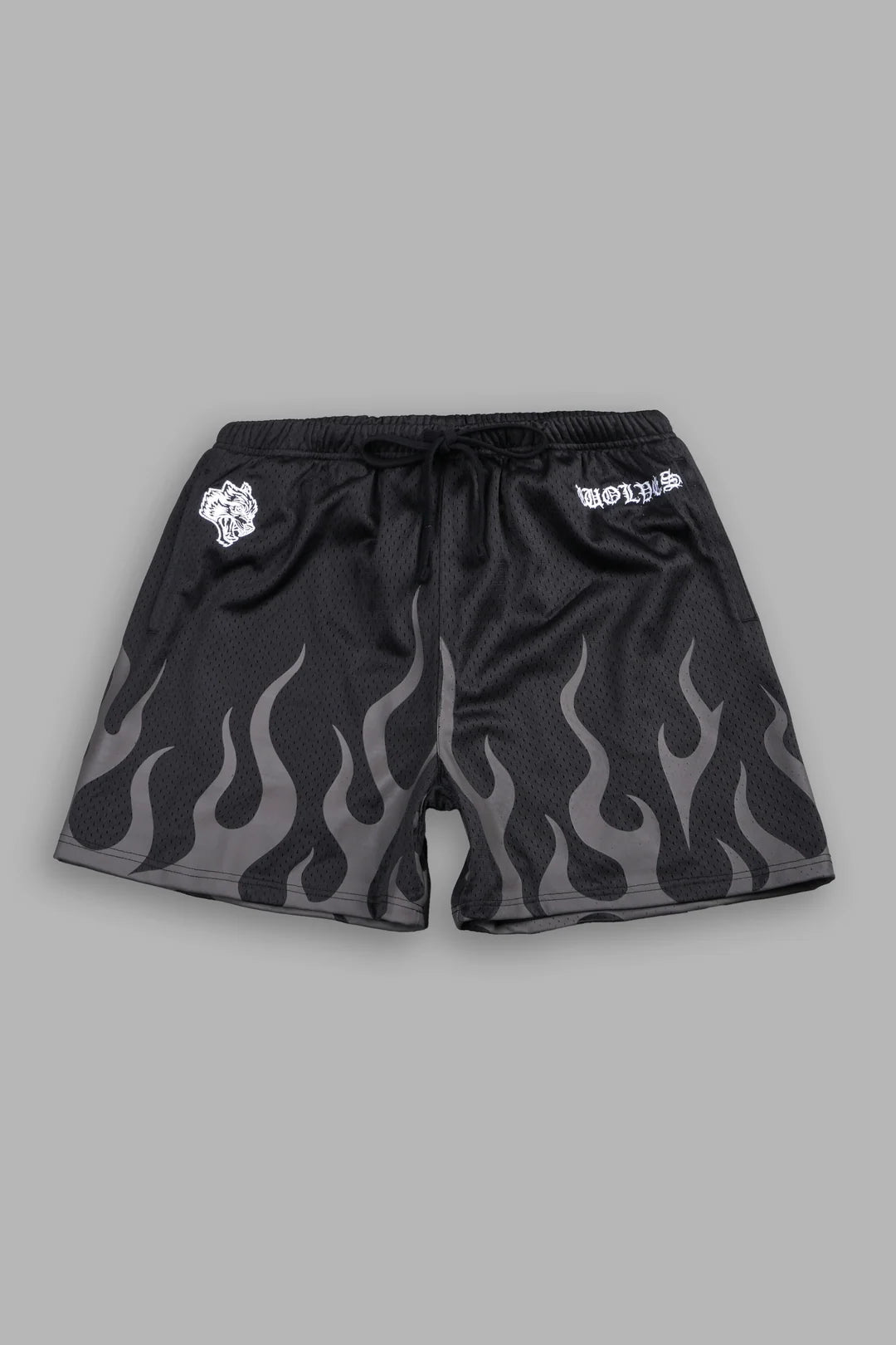 Darcsport On Fire Applique Mesh Shorts