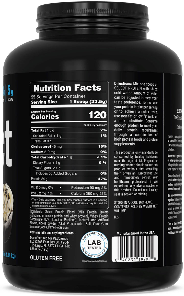 Select Protein Powder 4.05lbs 55 porciones