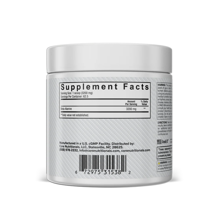 BETA ALANINE 3.2g 62.5 porciones