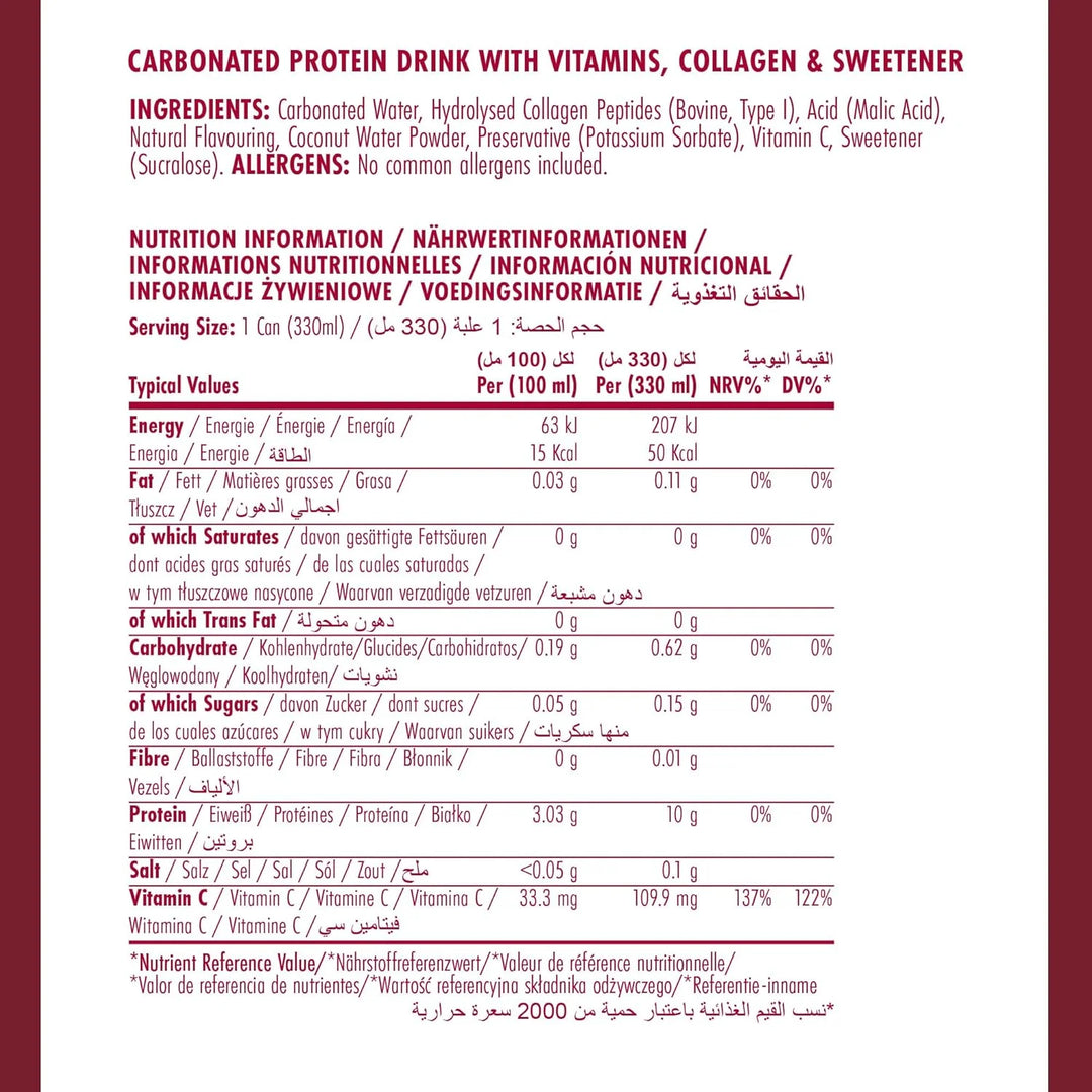 Sparkling Protein Water 330ml