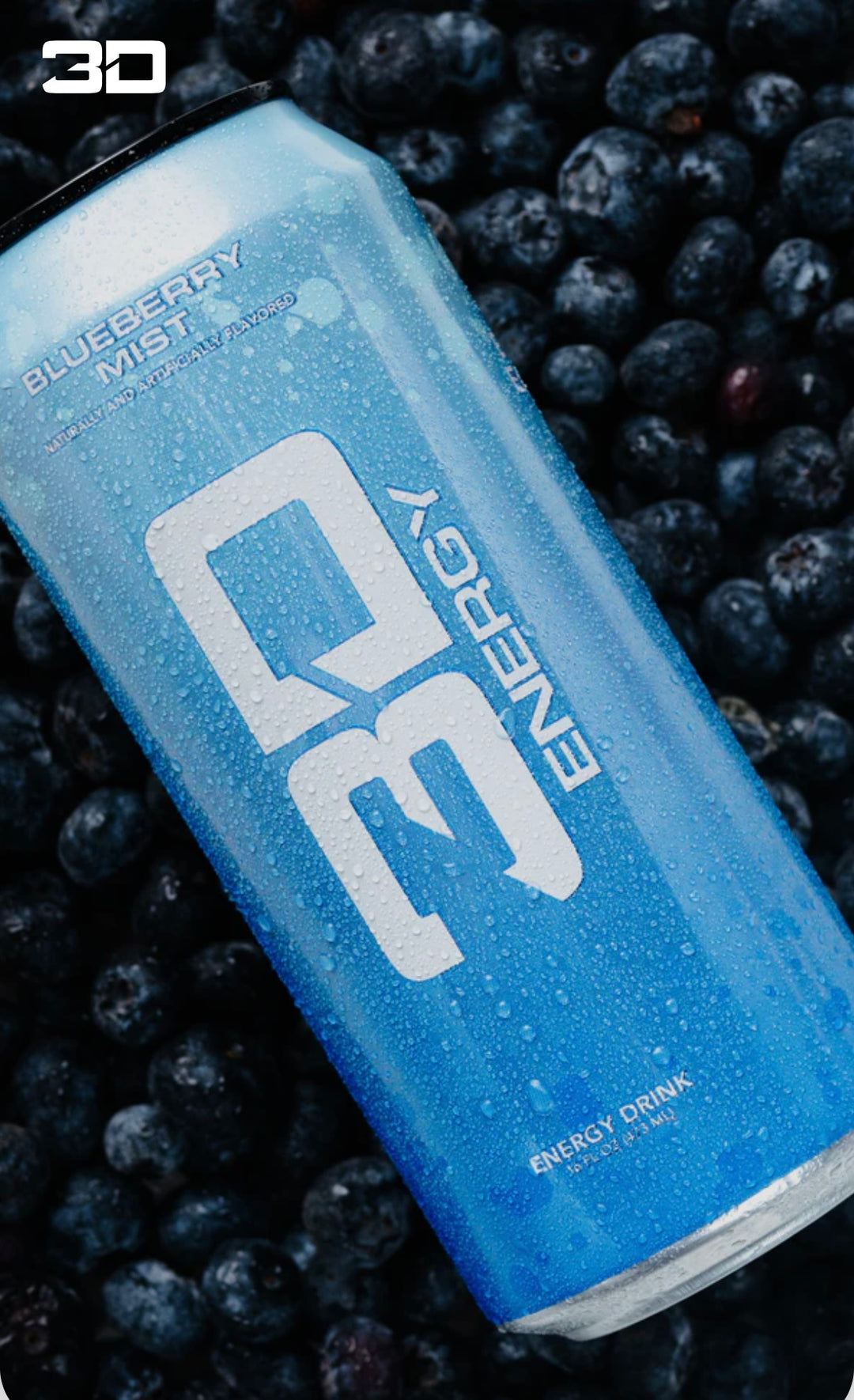 3D Energy Drinks 16oz 472ml