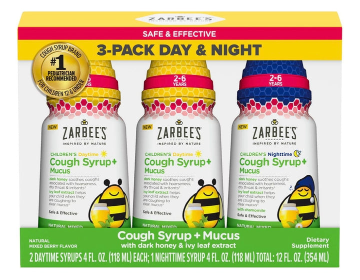 Kid's Cough + Immune 2pz Day/1pz Night (3pz 118ml c/u)