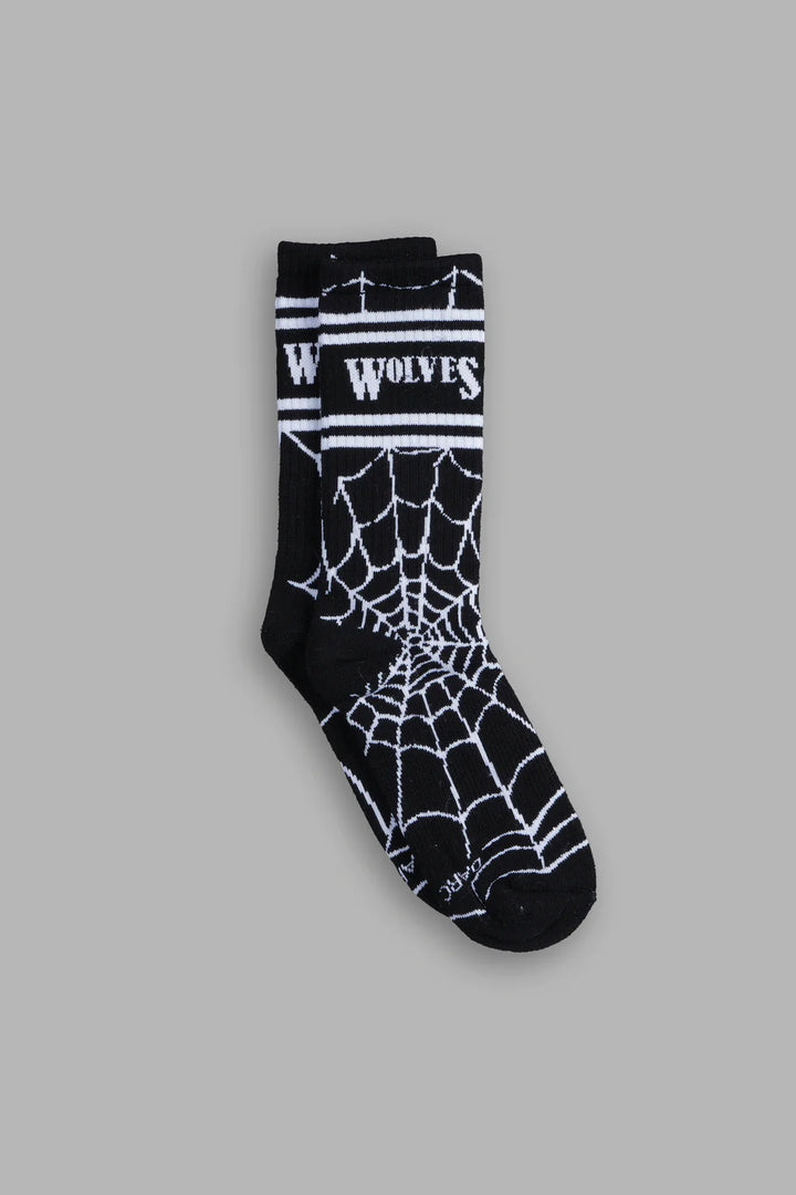 GRIT WEB CLASSIC SOCKS IN BLACK