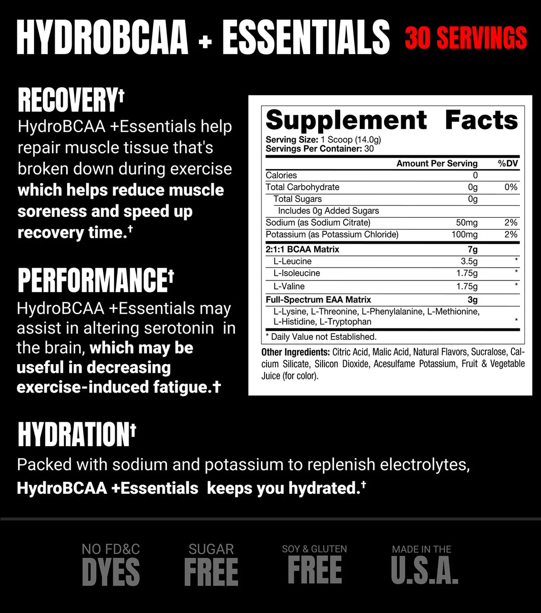 ProSupps Hydro BCAA 90 porciones