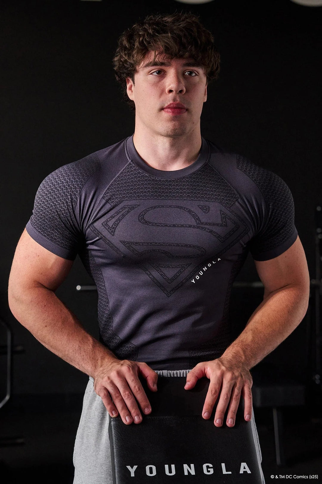 4117 - SUPERMAN COMPRESSION TEES