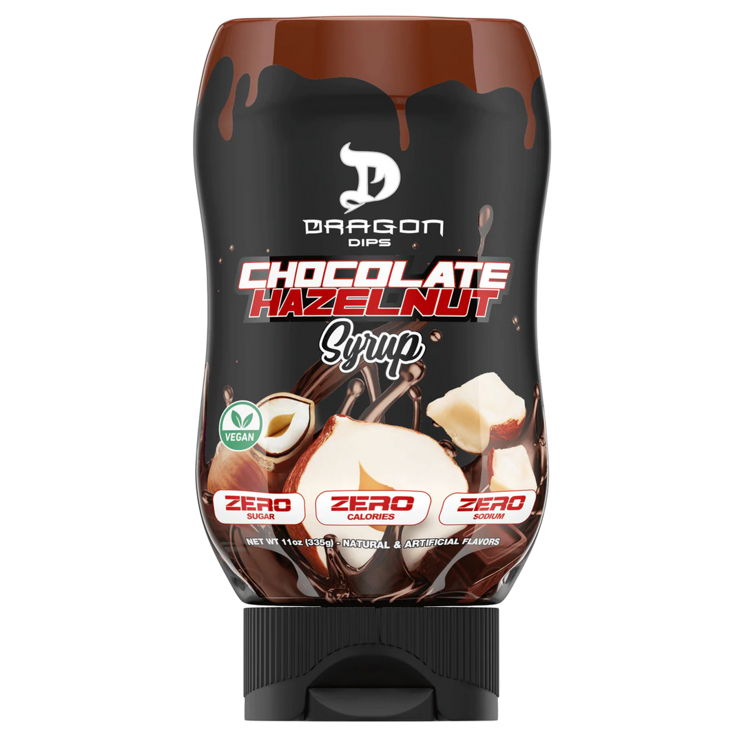 Dragon Dips CHOCOLATE HAZELNUT SYRUP 11oz (335g)