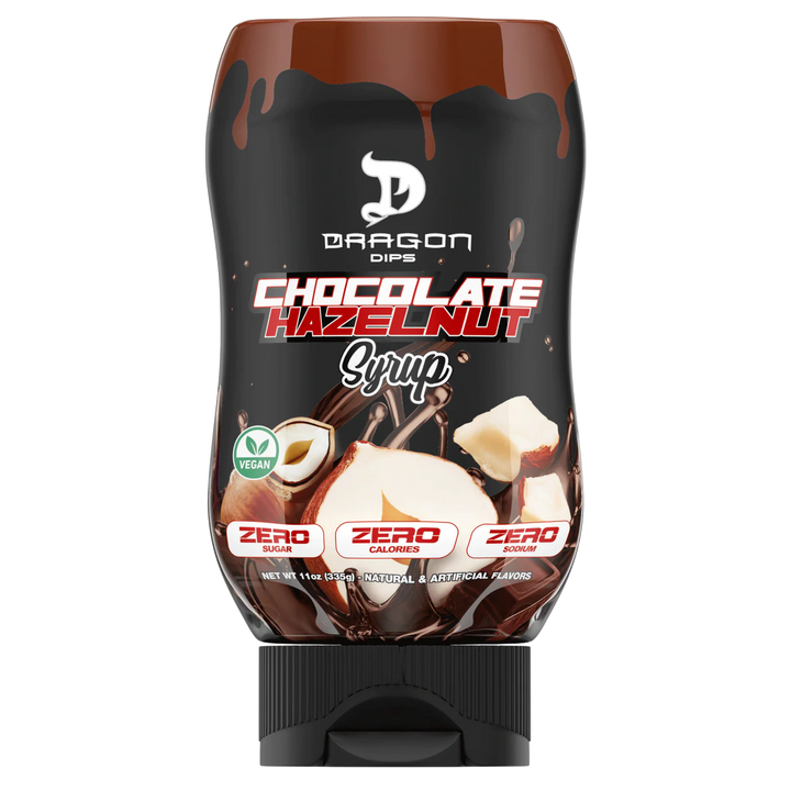 Dragon Dips CHOCOLATE HAZELNUT SYRUP 11oz (335g)