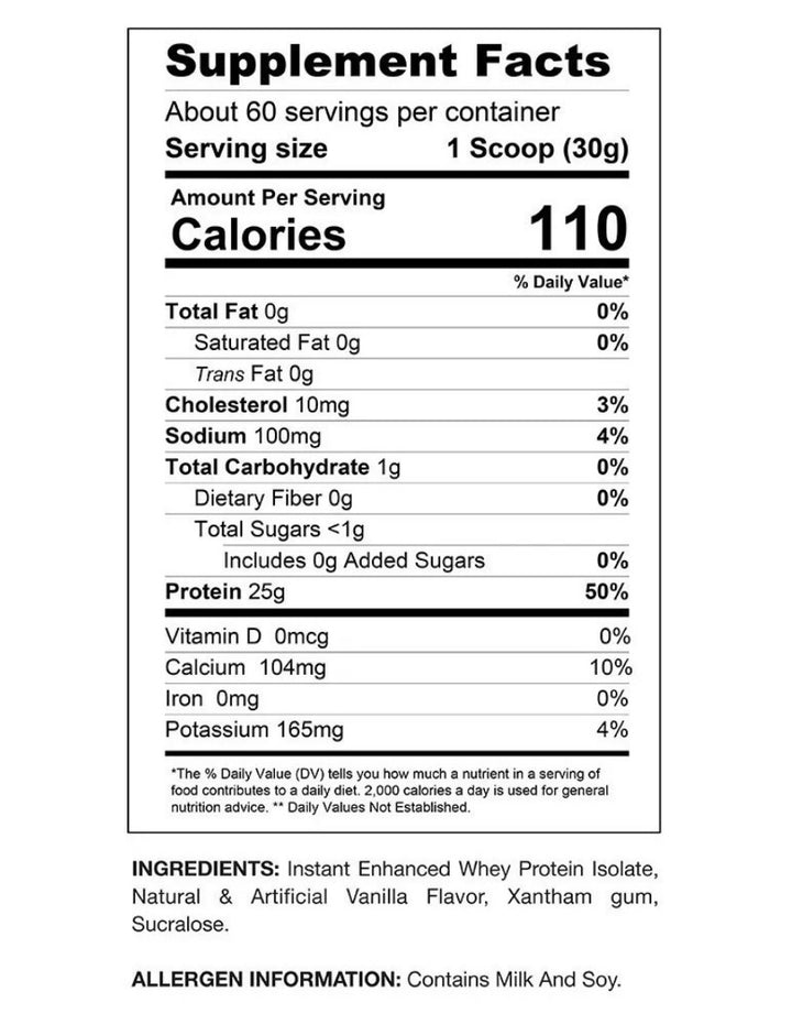 Gaspari Proven 100% Whey Isolate 55 porciones