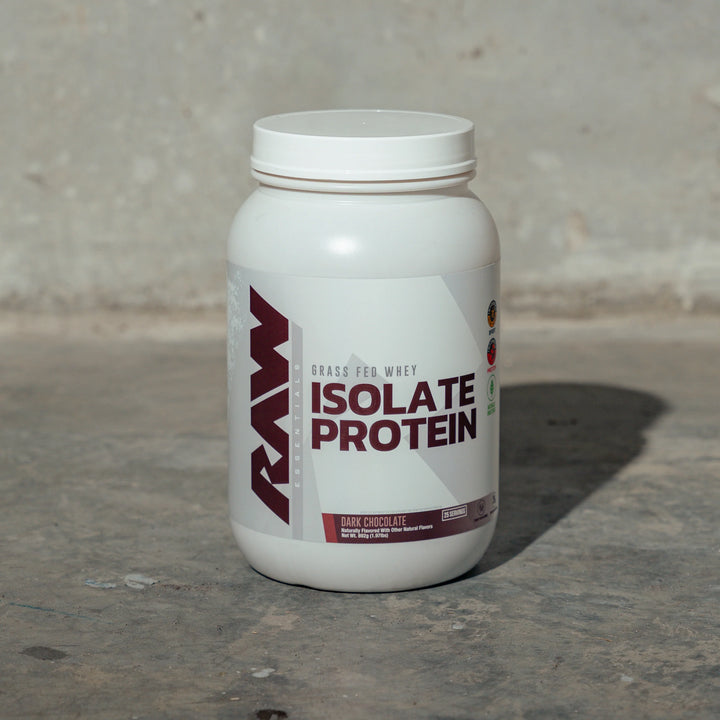 RAW Grass Fed Whey ISOLATE PROTEIN 25 porciones