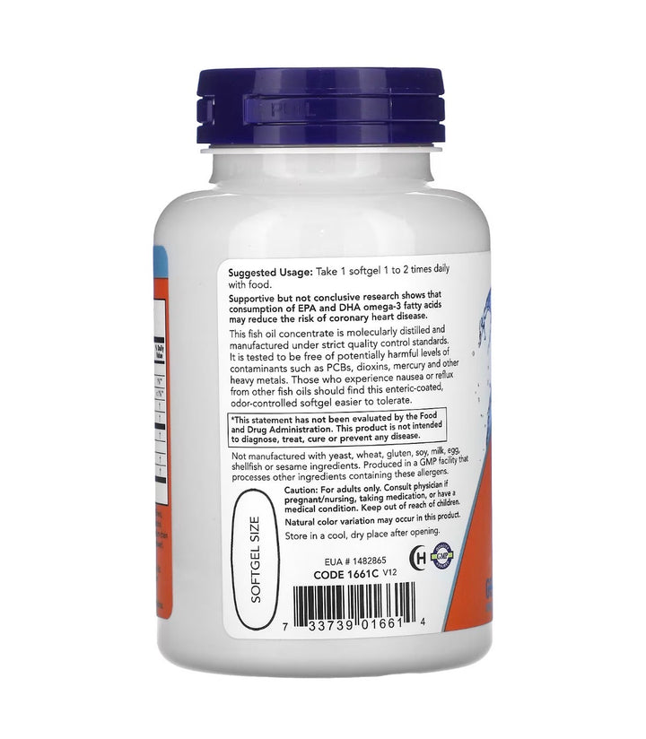 Ultra Omega-3 Fish Oil 90 Softgels