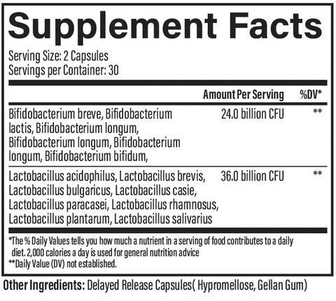 PRO BIOTIC 60 caps