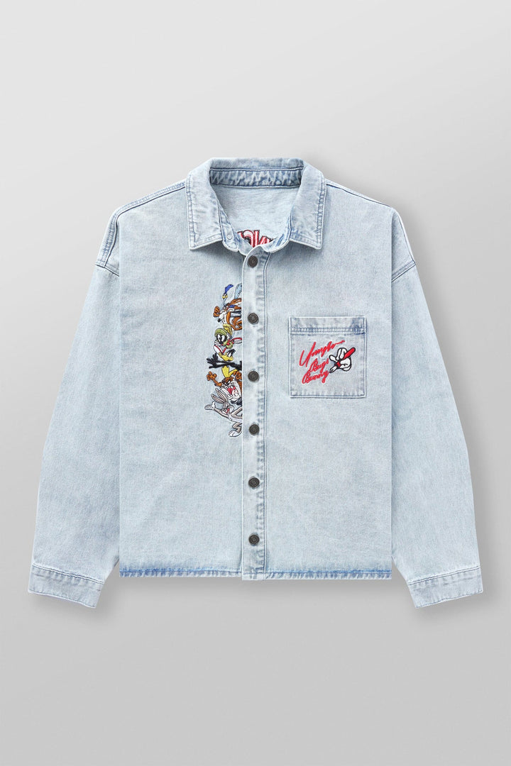 8112 - LOONEY TUNES DENIM SHIRT