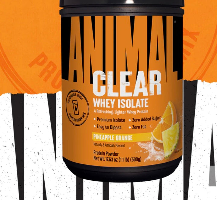 ANIMAL CLEAR WHEY ISOLATE 500g 20 porciones