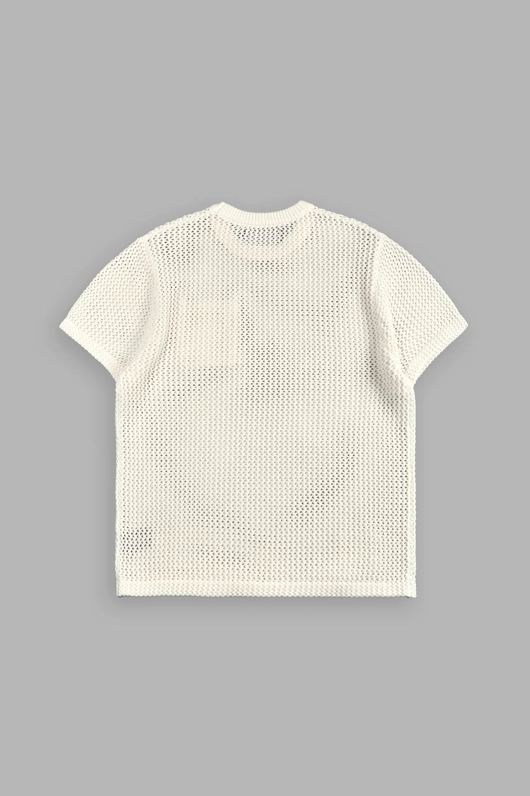 DARC CORE SATVA KNIT S/S V2 SHIRT IN CREAM