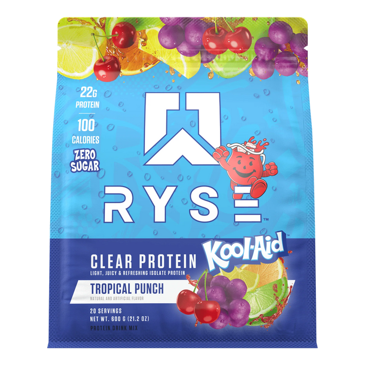 Ryse CLEAR PROTEIN
KOOL-AID™ TROPICAL PUNCH 20 porciones