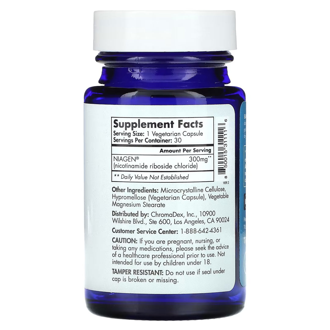 TRU Niagen Ribósido de nicotinamida 300 mg 30 caps