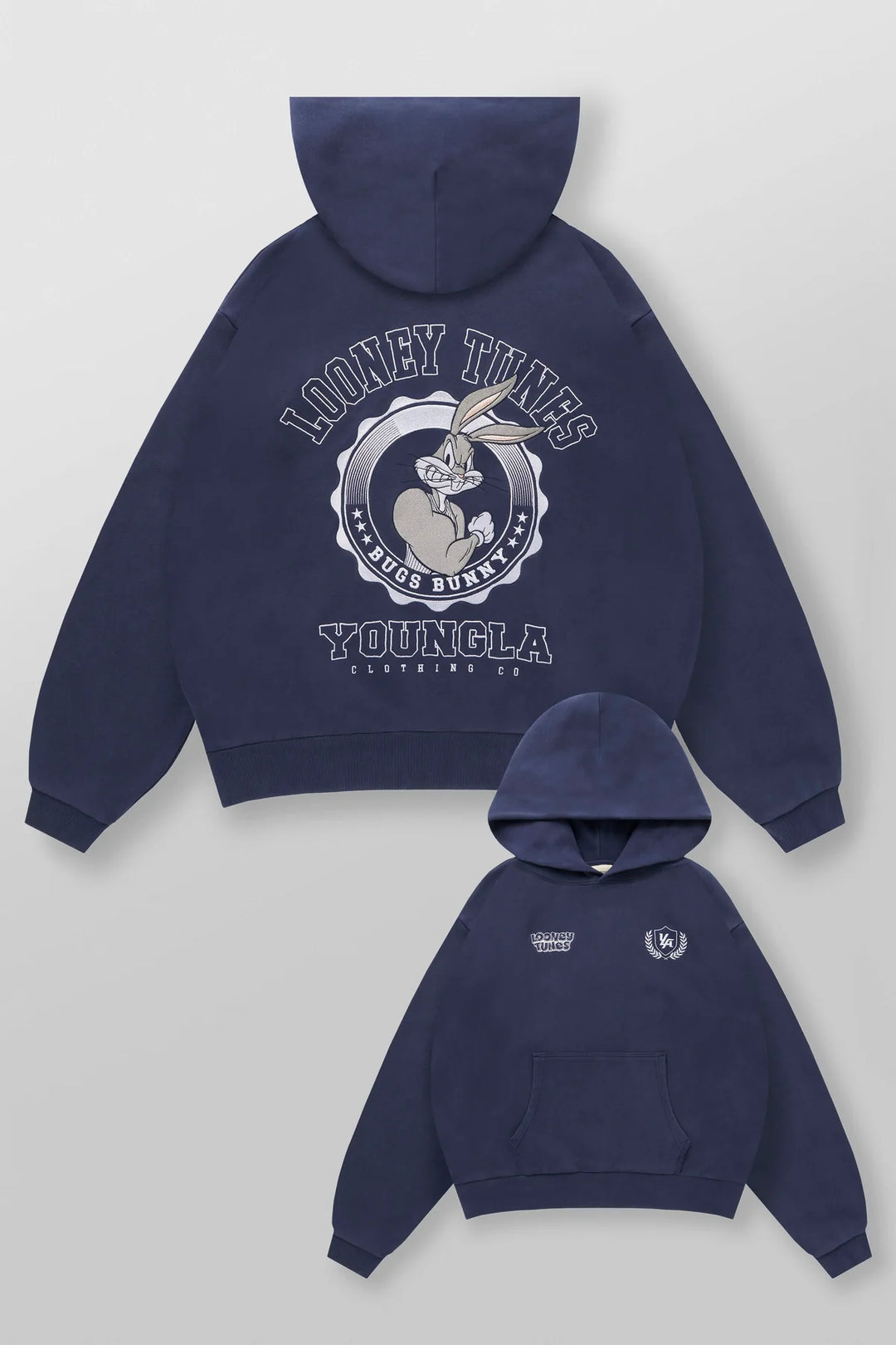 5114 - LOONEY TUNES EMBROIDERED HOODIES