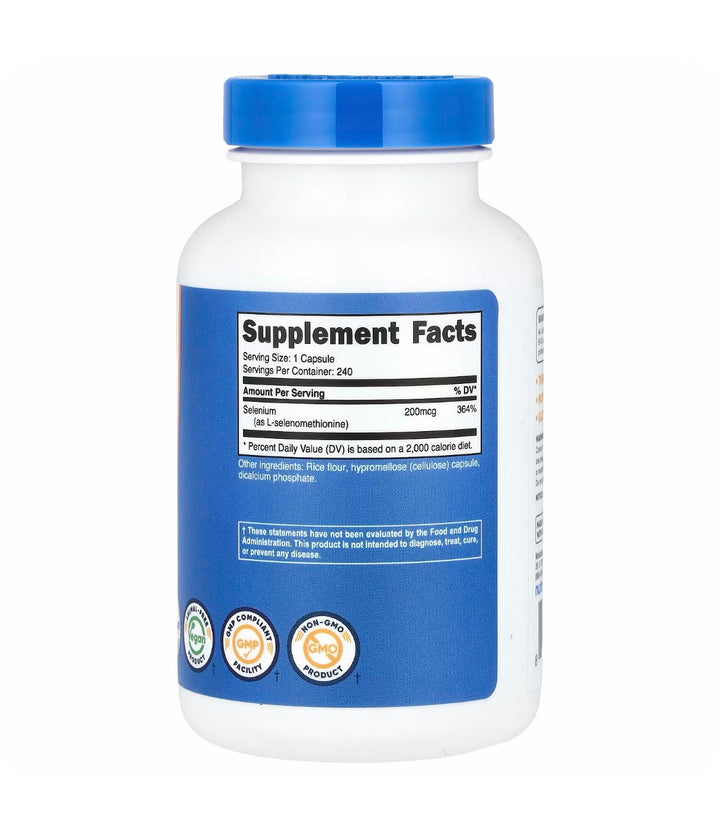 Nutricost Selenium 200mcg 240 caps