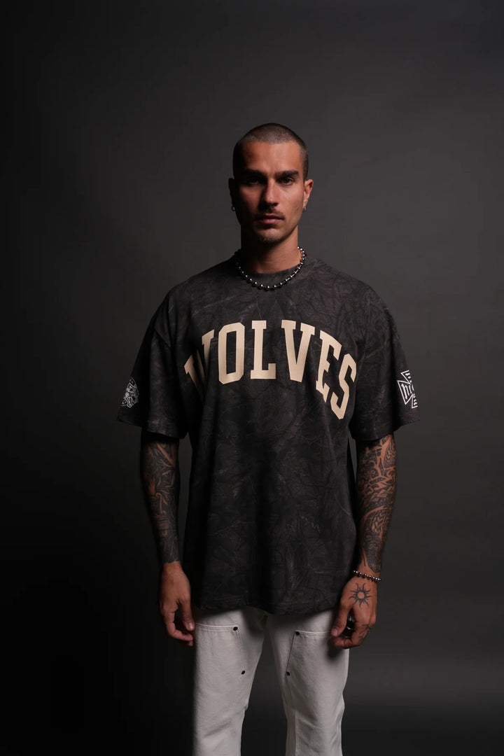 OHANA LOYALTY "PREMIUM" OVERSIZED TEE IN DARC DRIFTWOOD FOREST CAMO