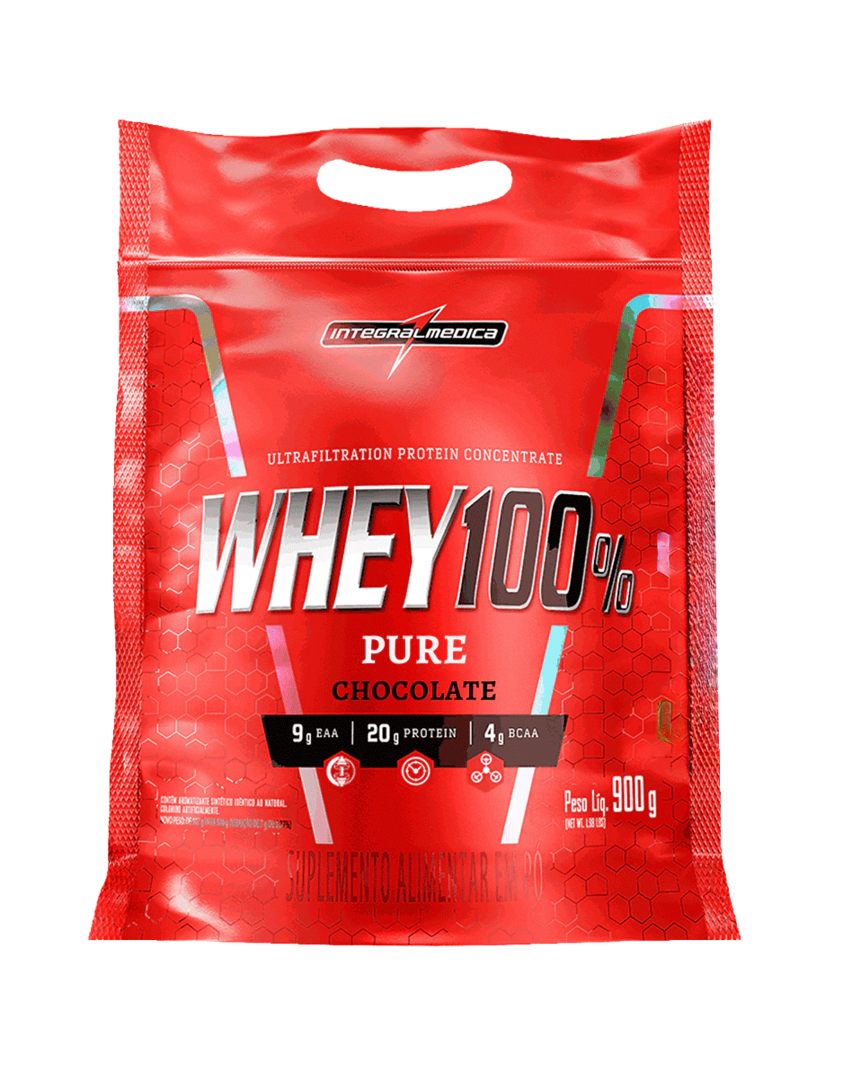 Integral medica Whey 100% Pure 900 gr 30 porciones