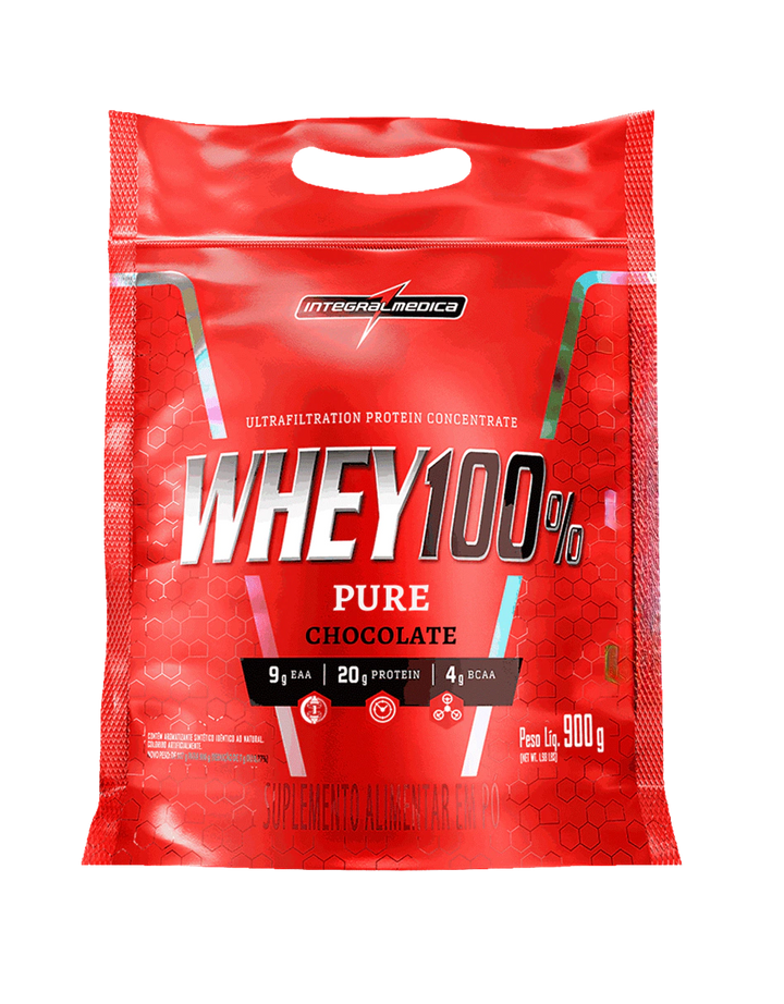 Integral medica Whey 100% Pure 900 gr 30 porciones
