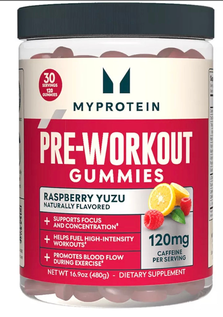 Pre-Workout 120 Gummies 30 porciones