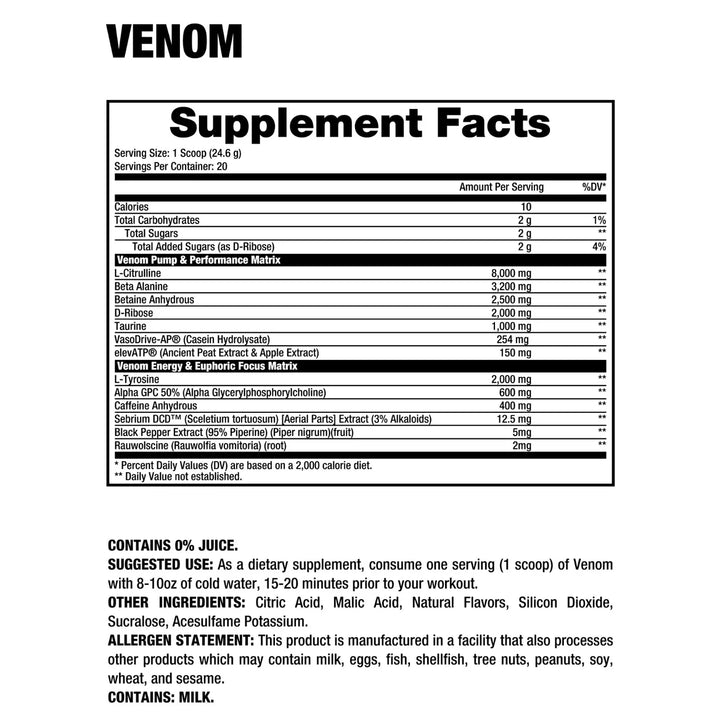 Venom Fully Loaded 20 porciones