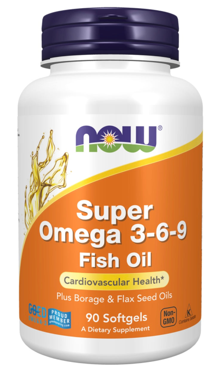 Super Omega 3-6-9 90/180 Softgels