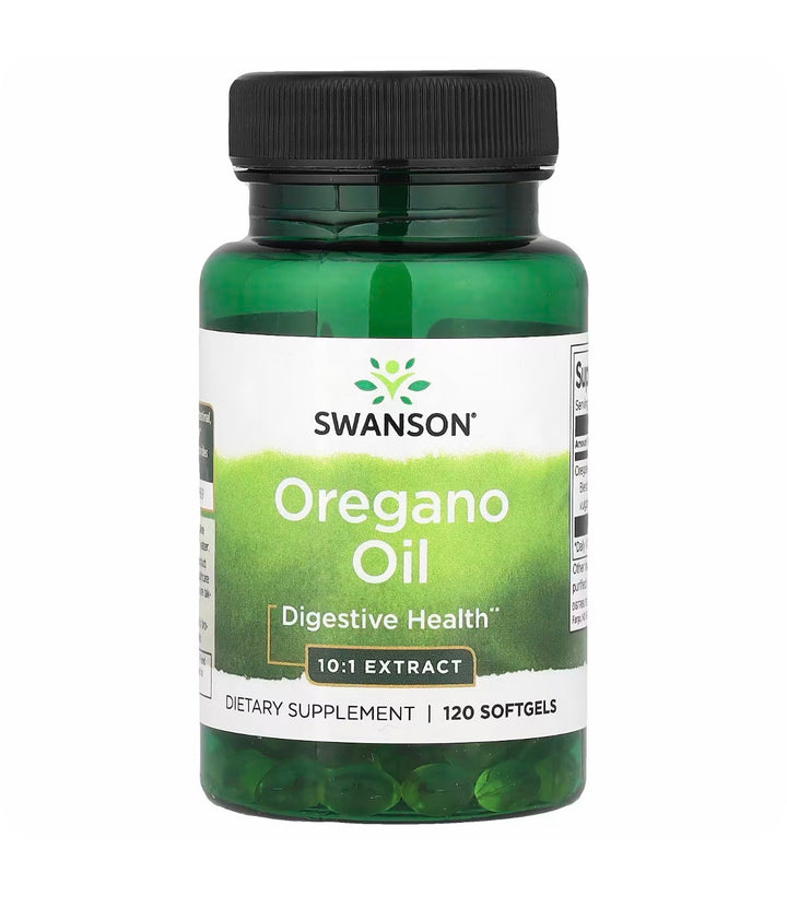 Swanson Orégano Oil 120 Softgels