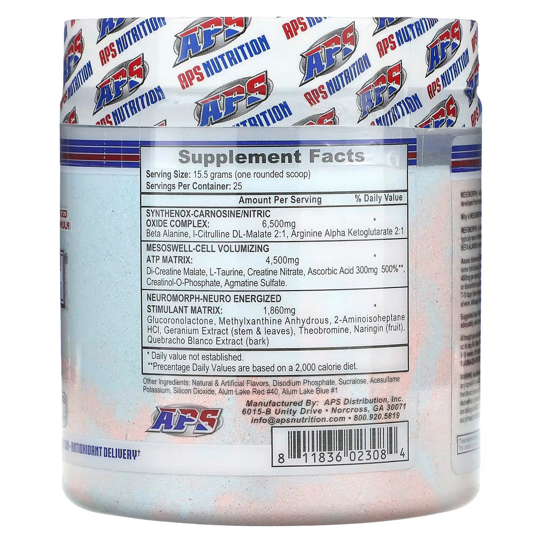 APS Nutrition Mesomorph 25 porciones