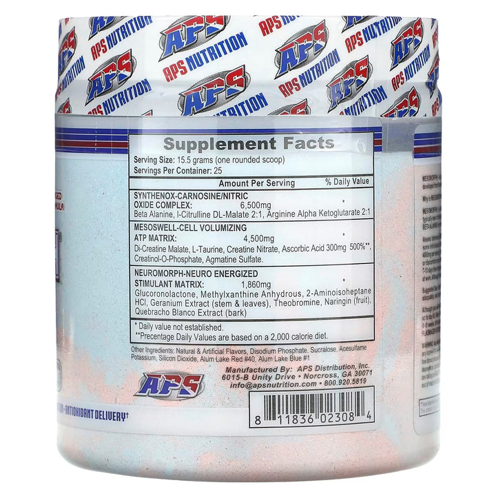APS Nutrition Mesomorph 25 porciones