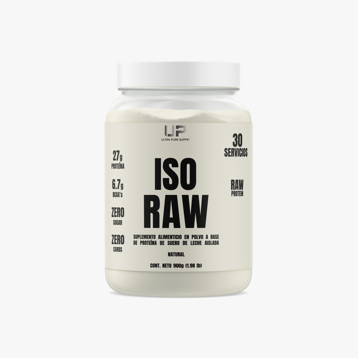 ISO RAW 30 porciones Sabor Natural
