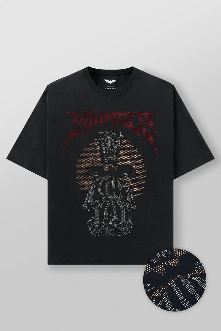 4257 - BATMAN RHINESTONE TEES