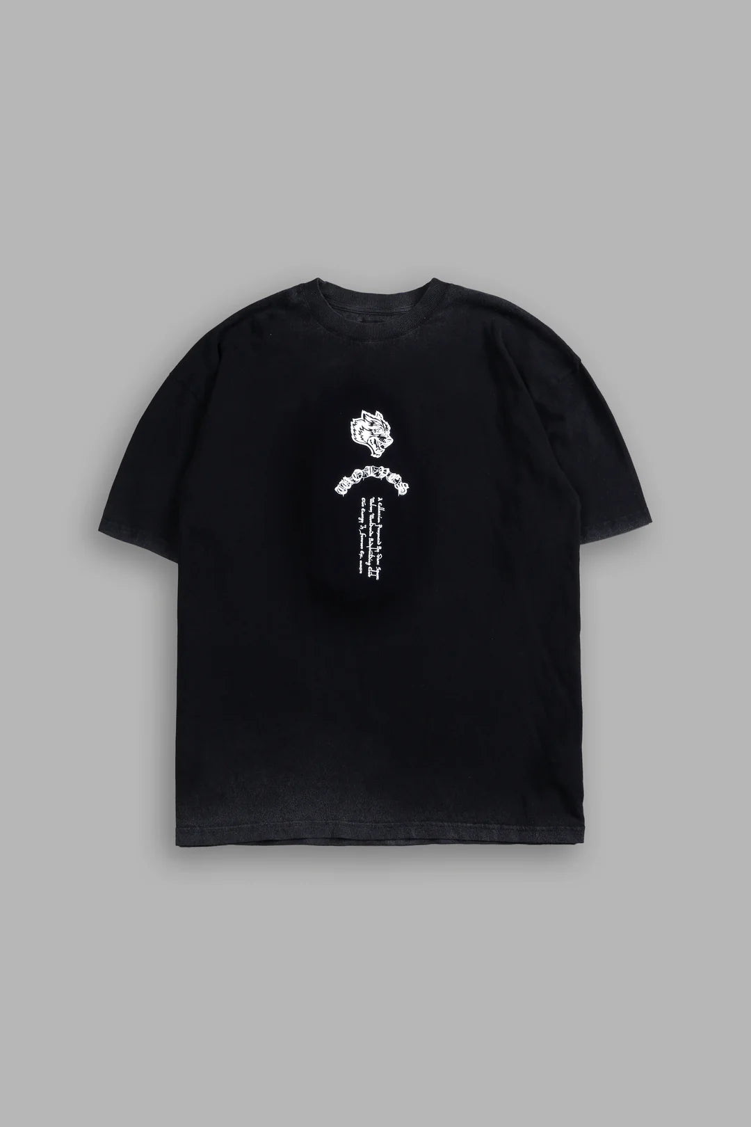 DARC SPIDER "PREMIUM" OVERSIZED TEE IN BLACK