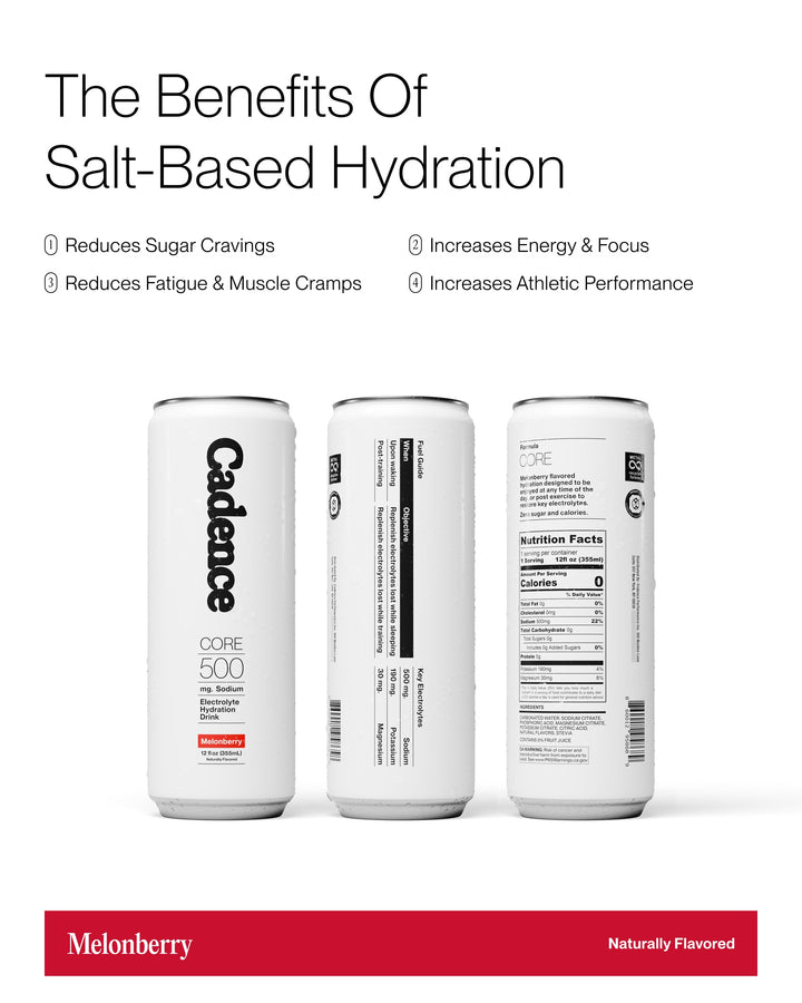 Cadence Core Hydration Drink 12oz 355ml
