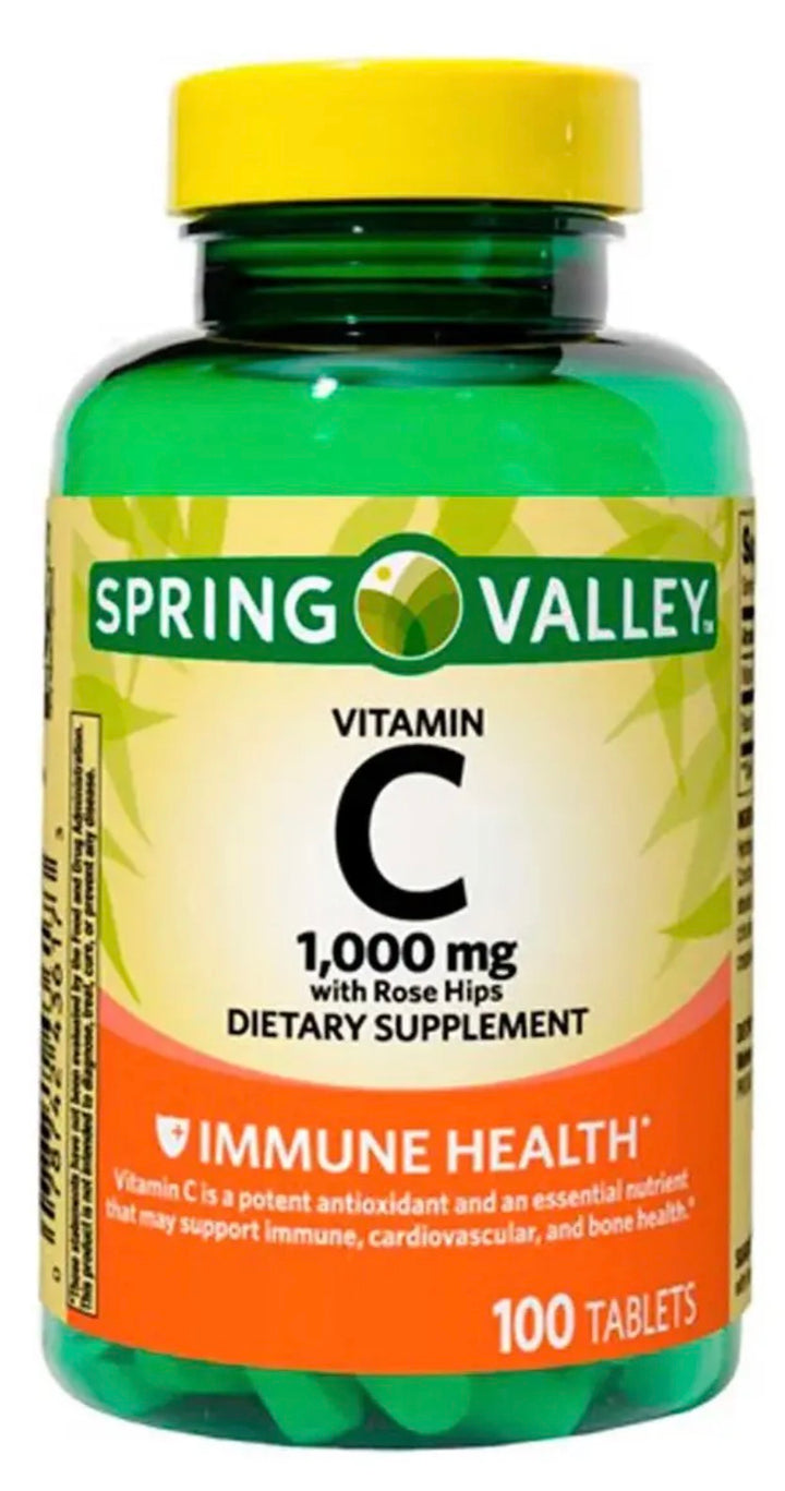 Spring Valley C 1000mg 100 tabs