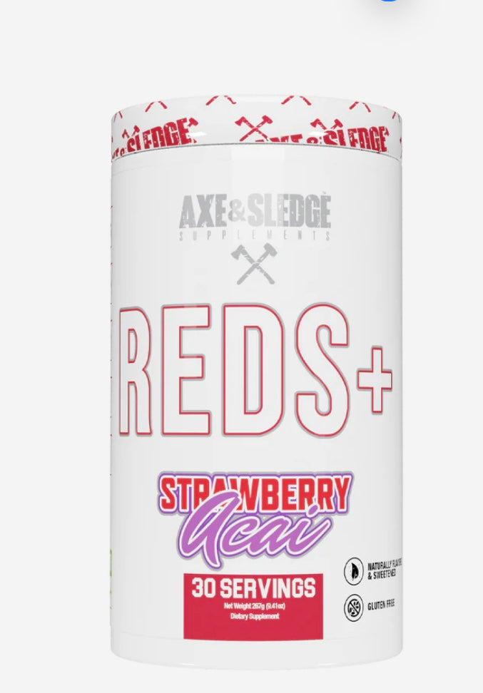 AXE & SLEDGE REDS+ SUPERFOOD REDS POWDER 30 porciones