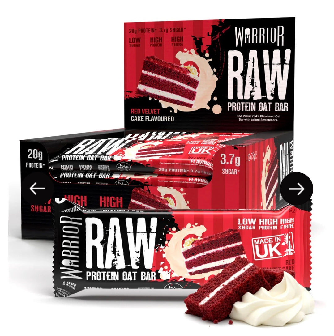 Warrior RAW Protein Bar 1 Bar 75g Bars