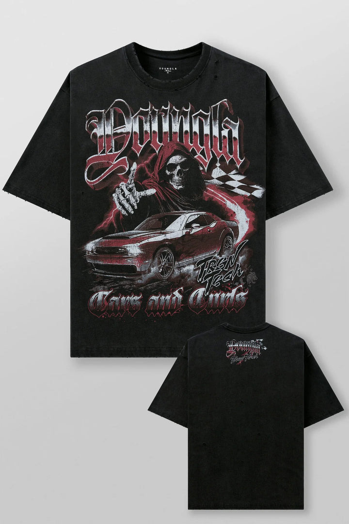 4103 - CARS & CURLS - TEES