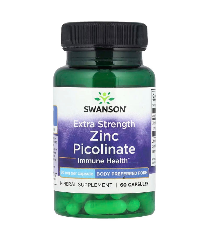 Picolinato de Zinc 50mg 60 caps