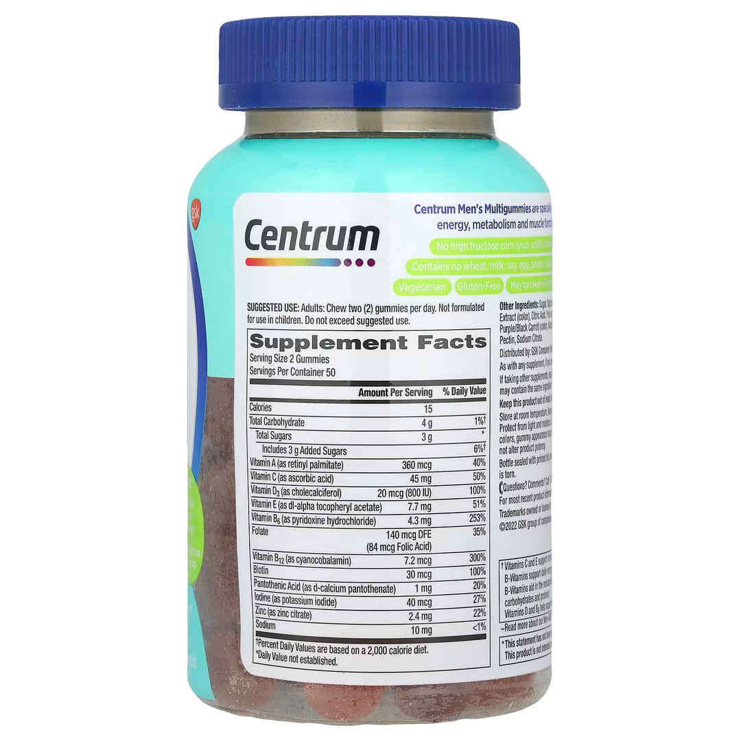 Centrum Men 100 Multigummies