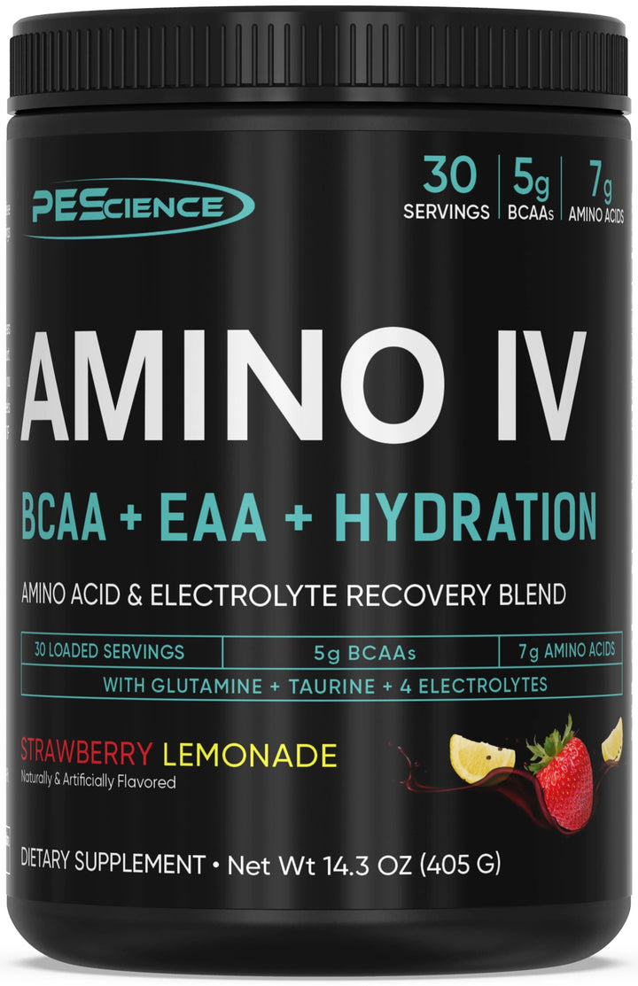 Amino IV BCAAs + EAAs+ Hydration 30 porciones