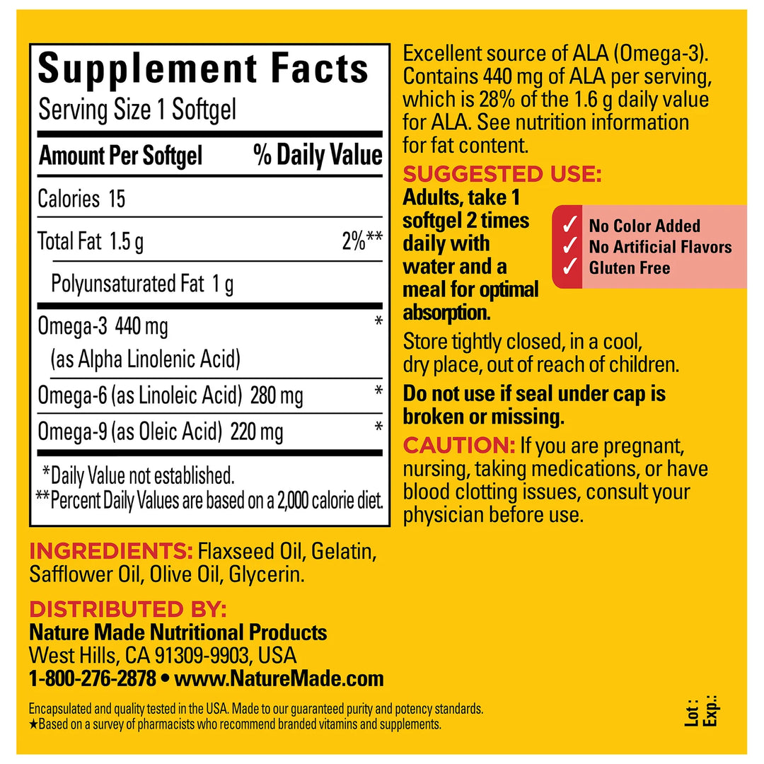 Triple Omega 3-6-9 Softgels 170 Softgels