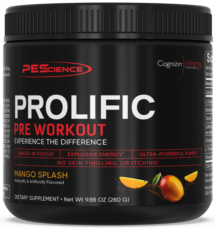 Prolific Pre-Workout 40/20 porciones