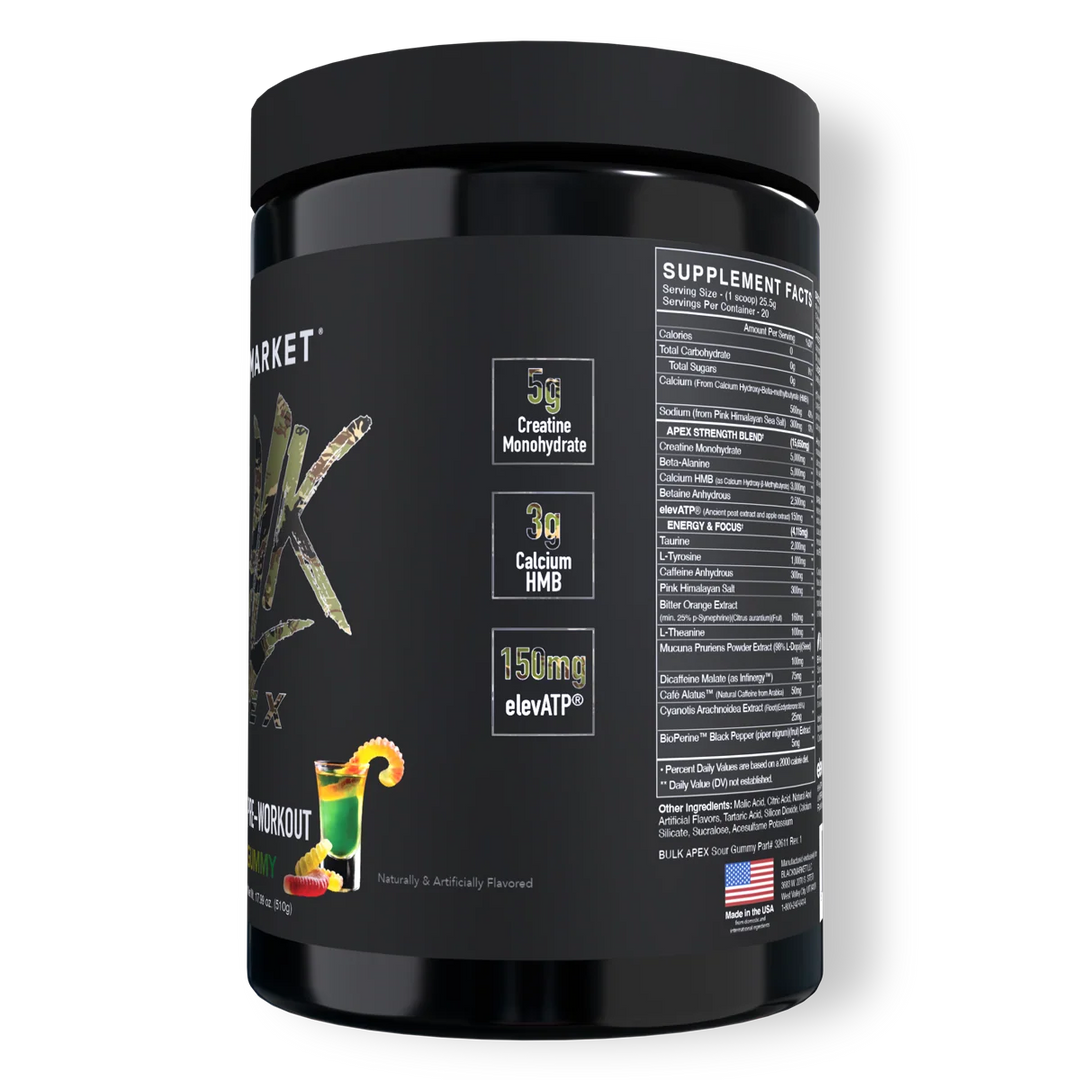 BULK APEX Strength Pre-workout 20 porciones