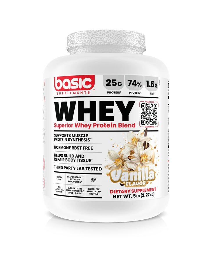 BASIC WHEY 5lbs 66 porciones